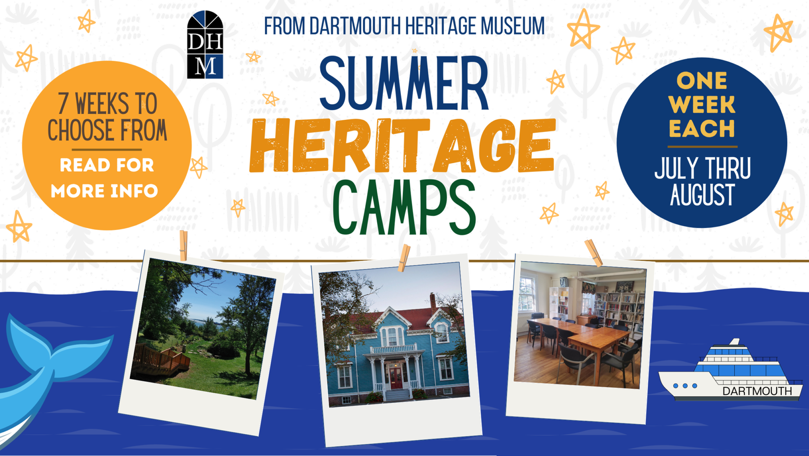 Dartmouth Heritage Museum Summer Heritage Camps